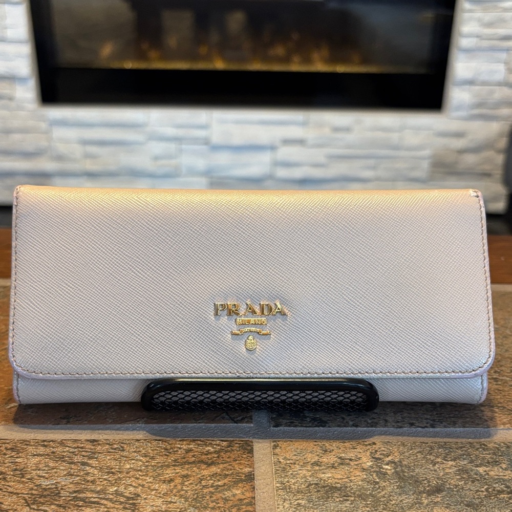 Prada Large Leather Wallet